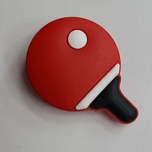 6/$20 * Ping Pong Ball Paddle Croc Charm Shoe Jewelry Table Game Sports Vacation
